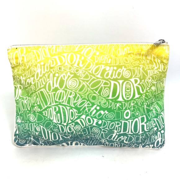 Christian Dior Dior and STUSSY collaboration clutch bag, pouch, nylon, men's,...